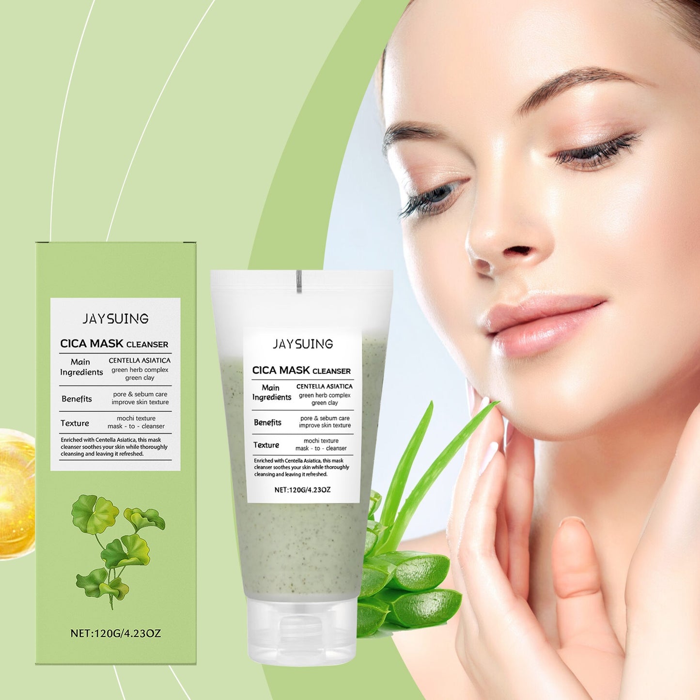 Hanéa – Gel Nettoyant Apaisant à la Centella Asiatica